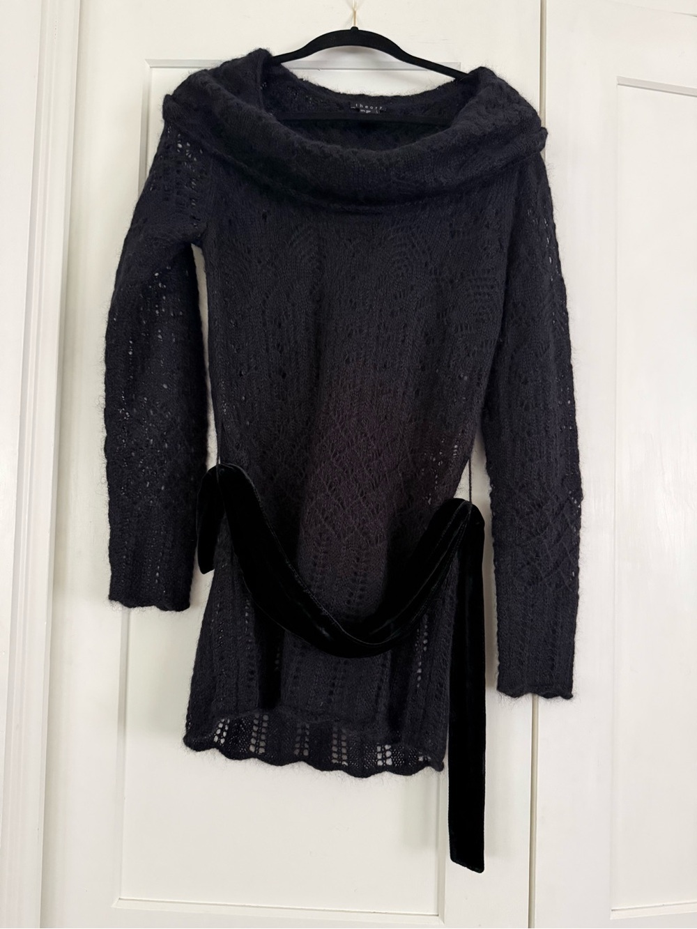 Theory Open-Knit Sweater